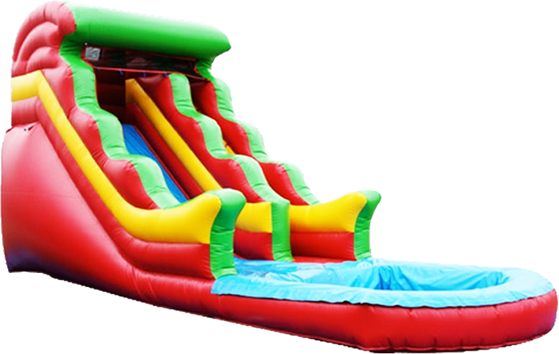 Towering Heights Inflatable Dry Slide Rental