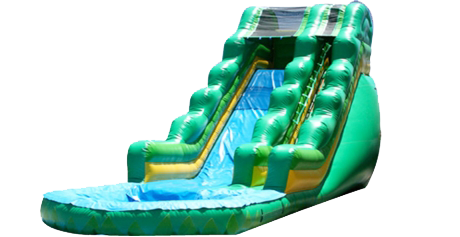 Tropical Rush Inflatable Water Slide Rental